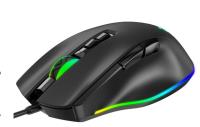GAMEBOOSTER M16 Myth RGB Aydınlatmalı Siyah Profesyonel Gaming Mouse
